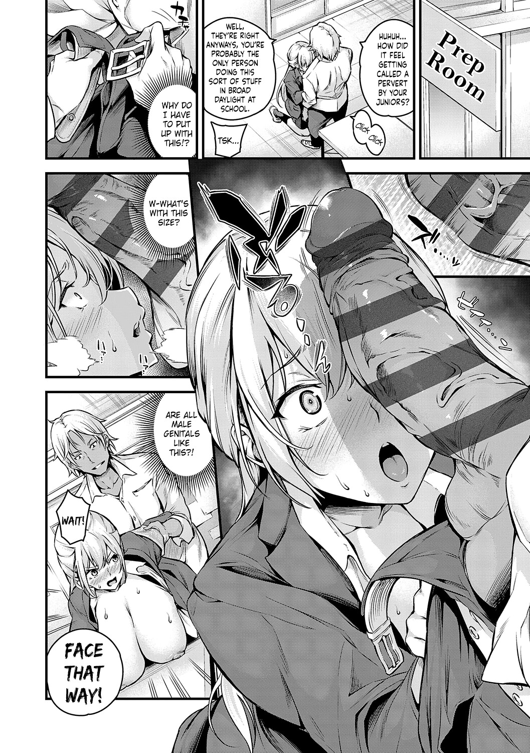 Hentai Manga Comic-The Defeat of Ichijou From The Disciplinary Committee (Mesutoiro)-Read-10